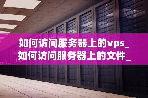 如何访问服务器上的vps_如何访问服务器上的文件_如何访问服务器上的VPS