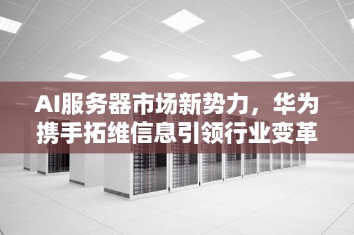 AI服务器市场新势力，华为携手拓维信息引领行业变革，华为 拓维信息