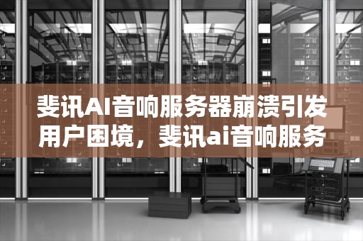 斐讯AI音响服务器崩溃引发用户困境，斐讯ai音响服务器崩溃怎么办
