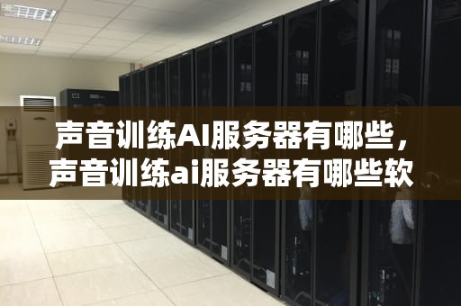 声音训练AI服务器有哪些，声音训练ai服务器有哪些软件