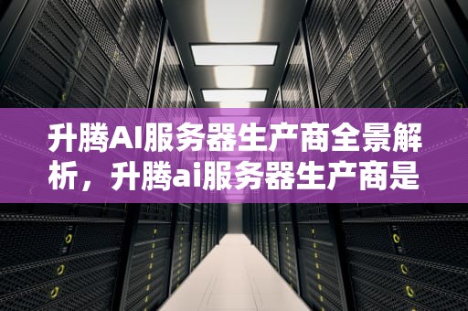 升腾AI服务器生产商全景解析，升腾ai服务器生产商是哪家