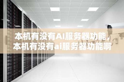 本机有没有AI服务器功能，本机有没有ai服务器功能啊