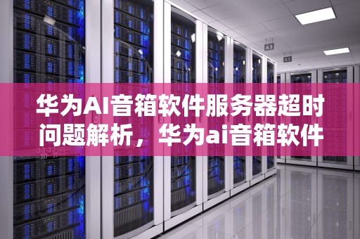 华为AI音箱软件服务器超时问题解析，华为ai音箱软件服务器超时怎么办