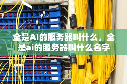 全是AI的服务器叫什么，全是ai的服务器叫什么名字