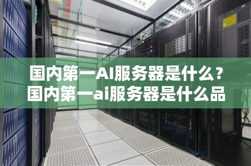国内第一AI服务器是什么？国内第一ai服务器是什么品牌