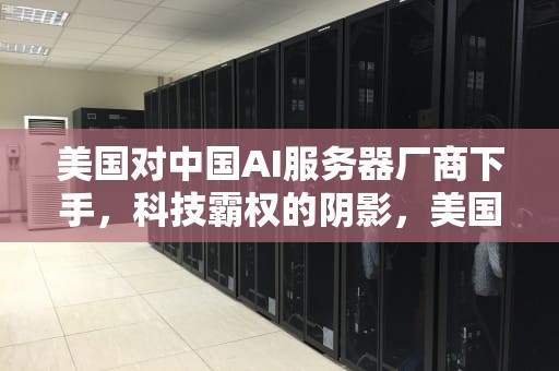 美国对中国AI服务器厂商下手，科技霸权的阴影，美国对中国ai服务器厂商下手了吗