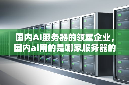 国内AI服务器的领军企业，国内ai用的是哪家服务器的