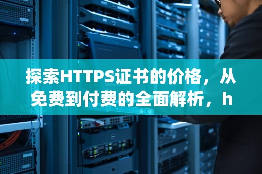 探索HTTPS证书的价格，从免费到付费的全面解析，https 证书价格