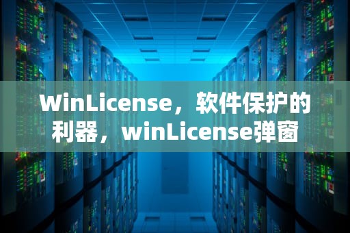 WinLicense，软件保护的利器，winLicense弹窗