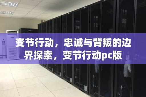 变节行动，忠诚与背叛的边界探索，变节行动pc版