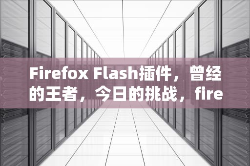 Firefox Flash插件，曾经的王者，今日的挑战，firefox flash插件