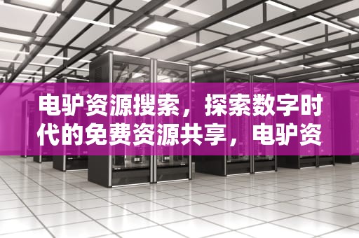 电驴资源搜索，探索数字时代的免费资源共享，电驴资源搜索3.0