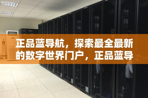 正品蓝导航，探索最全最新的数字世界门户，正品蓝导航2021