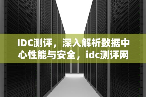 IDC测评，深入解析数据中心性能与安全，idc测评网