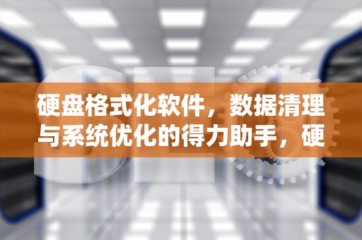 硬盘格式化软件，数据清理与系统优化的得力助手，硬盘格式化软件哪个好