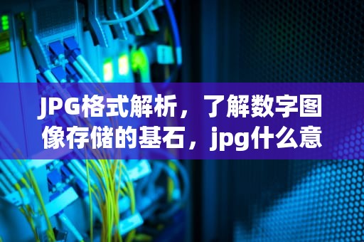 JPG格式解析，了解数字图像存储的基石，jpg什么意思照片