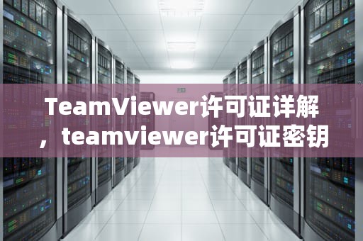 TeamViewer许可证详解，teamviewer许可证密钥