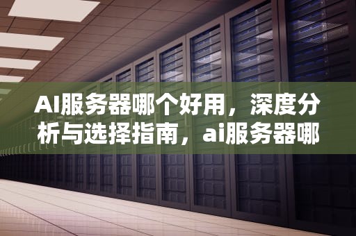 AI服务器哪个好用，深度分析与选择指南，ai服务器哪个好用一点