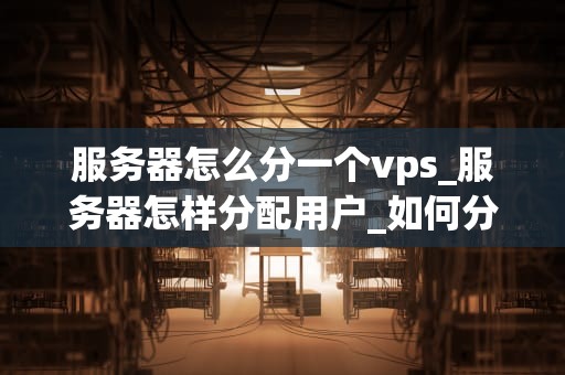 服务器怎么分一个vps_服务器怎样分配用户_如何分配一个VPS服务器