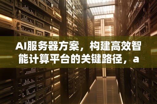 AI服务器方案，构建高效智能计算平台的关键路径，ai服务器有什么用
