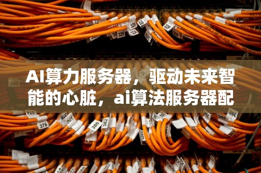 AI算力服务器，驱动未来智能的心脏，ai算法服务器配置