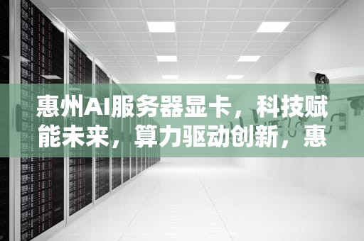 惠州AI服务器显卡，科技赋能未来，算力驱动创新，惠州ai服务器显卡厂家