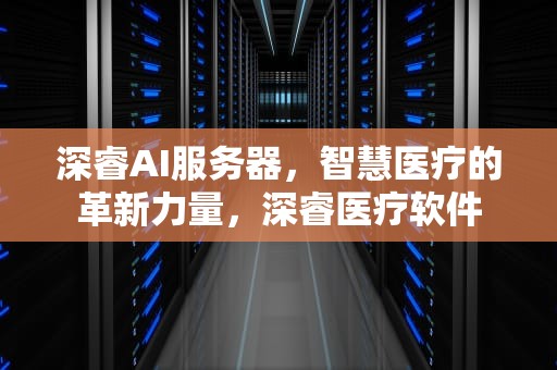 深睿AI服务器，智慧医疗的革新力量，深睿医疗软件