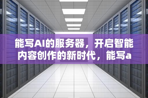 能写AI的服务器，开启智能内容创作的新时代，能写ai的服务器有哪些