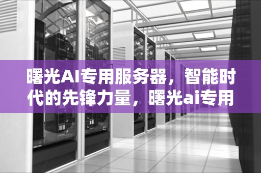 曙光AI专用服务器，智能时代的先锋力量，曙光ai专用服务器是什么