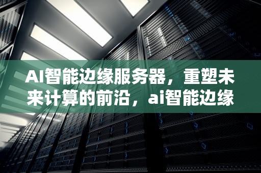AI智能边缘服务器，重塑未来计算的前沿，ai智能边缘服务器是什么
