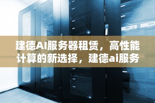 建德AI服务器租赁，高性能计算的新选择，建德ai服务器租赁公司