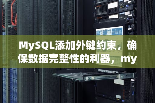 MySQL添加外键约束，确保数据完整性的利器，mysql添加外键约束怎么写