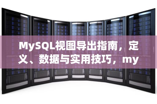 MySQL视图导出指南，定义、数据与实用技巧，mysql导出视图创建语句