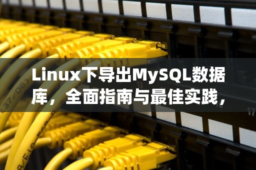 Linux下导出MySQL数据库，全面指南与最佳实践，linux 数据库导出