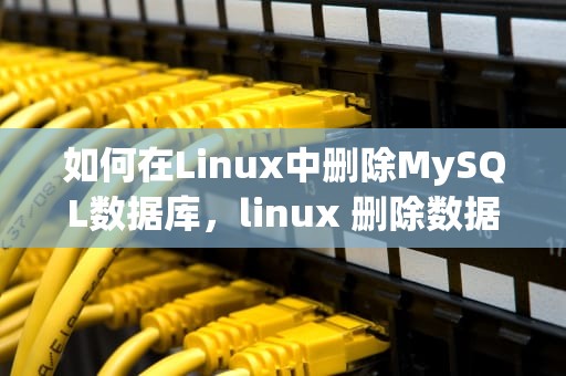 如何在Linux中删除MySQL数据库，linux 删除数据库
