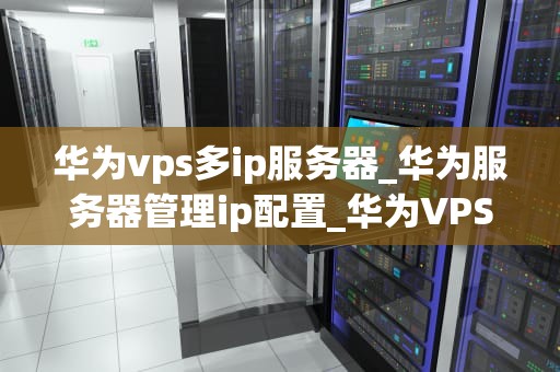 华为vps多ip服务器_华为服务器管理ip配置_华为VPS多IP服务器的应用与优势