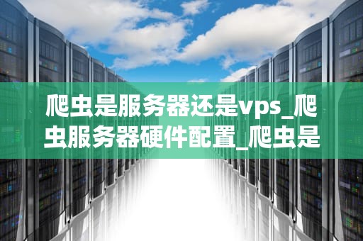 爬虫是服务器还是vps_爬虫服务器硬件配置_爬虫是服务器还是VPS？——深入探讨网络爬虫的运行环境