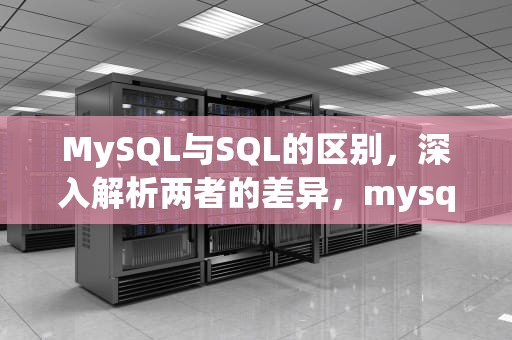 MySQL与SQL的区别，深入解析两者的差异，mysql和sqlyog