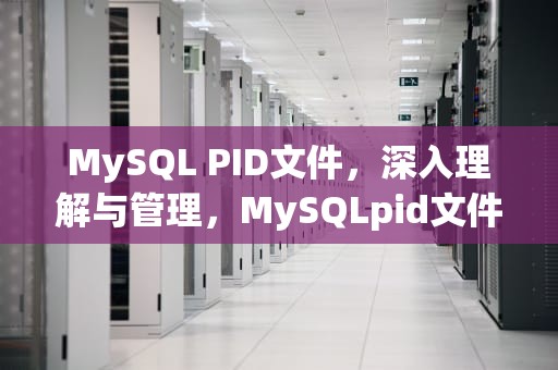 MySQL PID文件，深入理解与管理，MySQLpid文件突然消失