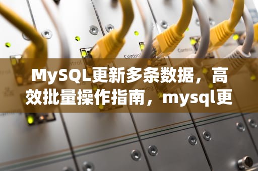 MySQL更新多条数据，高效批量操作指南，mysql更新多条记录