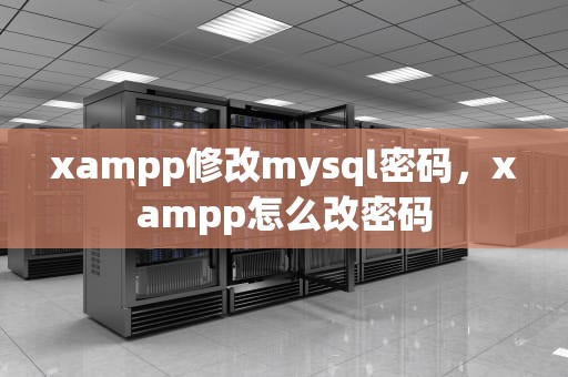 xampp修改mysql密码，xampp怎么改密码