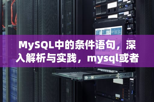 MySQL中的条件语句，深入解析与实践，mysql或者条件