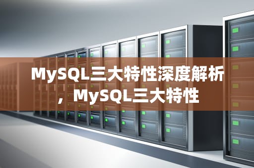 MySQL三大特性深度解析，MySQL三大特性