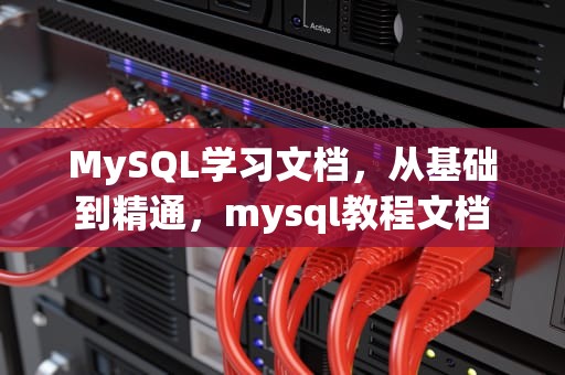MySQL学习文档，从基础到精通，mysql教程文档