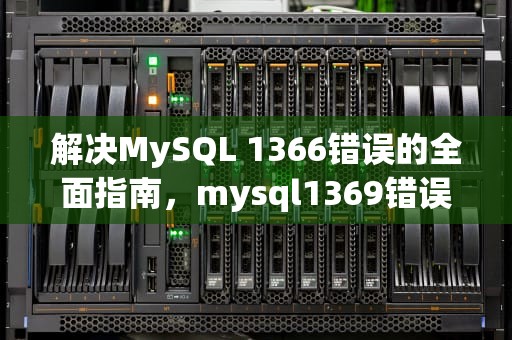 解决MySQL 1366错误的全面指南，mysql1369错误