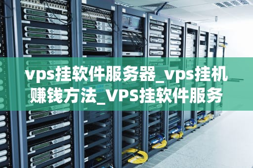 vps挂软件服务器_vps挂机赚钱方法_VPS挂软件服务器的全面指南