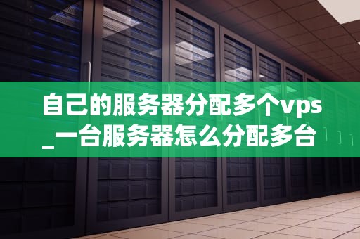 自己的服务器分配多个vps_一台服务器怎么分配多台电脑_如何在自己的服务器上分配多个VPS