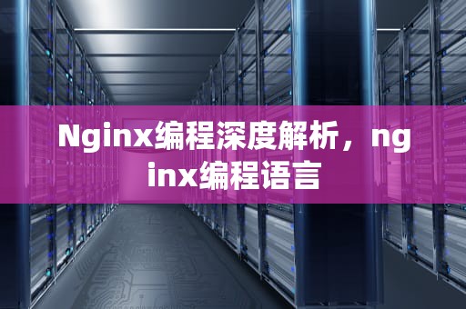 Nginx编程深度解析，nginx编程语言