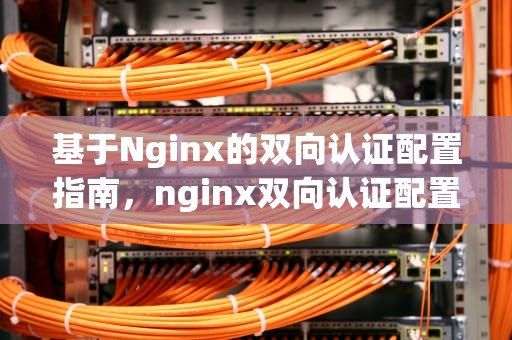 基于Nginx的双向认证配置指南，nginx双向认证配置