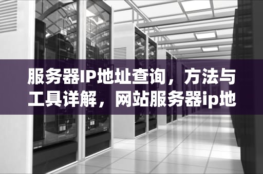服务器IP地址查询，方法与工具详解，网站服务器ip地址查询